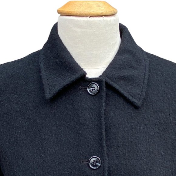 Vintage Harvé Benard Wool Alpaca Jacket Size 6 - Picture 3 of 10